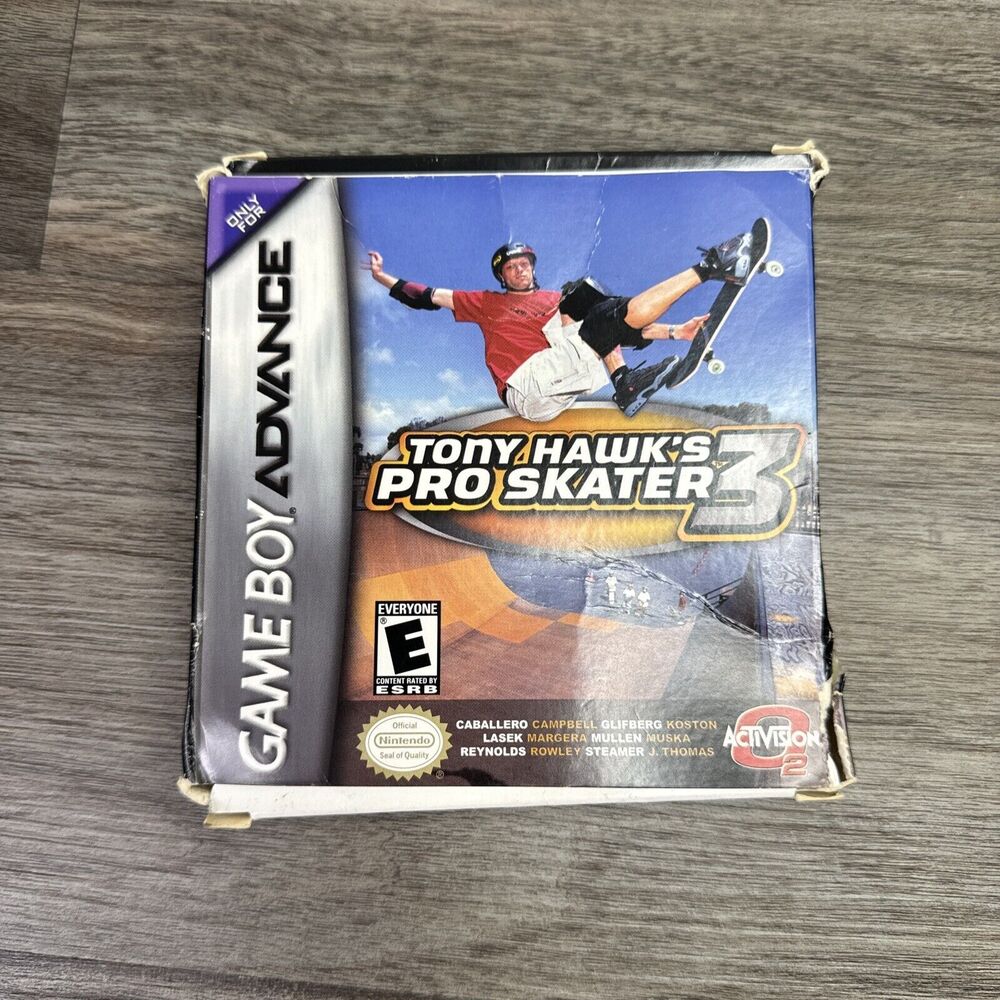 Tony Hawk's Pro Skater 3 - GBA, Game Boy Advance Brand New